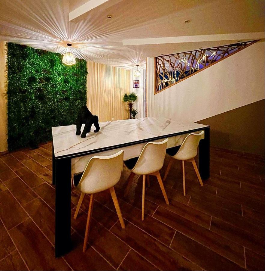 A Fleur De Spa : Maison Chaleureuse Avec Spa Privatif Et Billard. Coulogne Luaran gambar