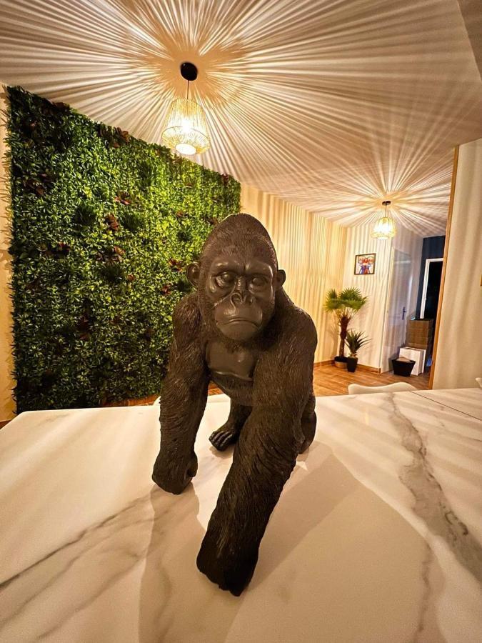 A Fleur De Spa : Maison Chaleureuse Avec Spa Privatif Et Billard. Coulogne Luaran gambar